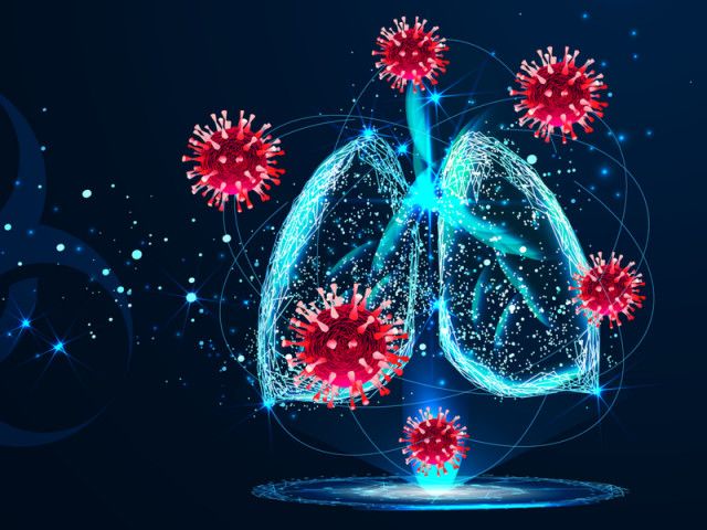 Diferenta dintre plamanii unui bolnav de COVID-19 vaccinat si ai unuia nevaccinat - FOTO