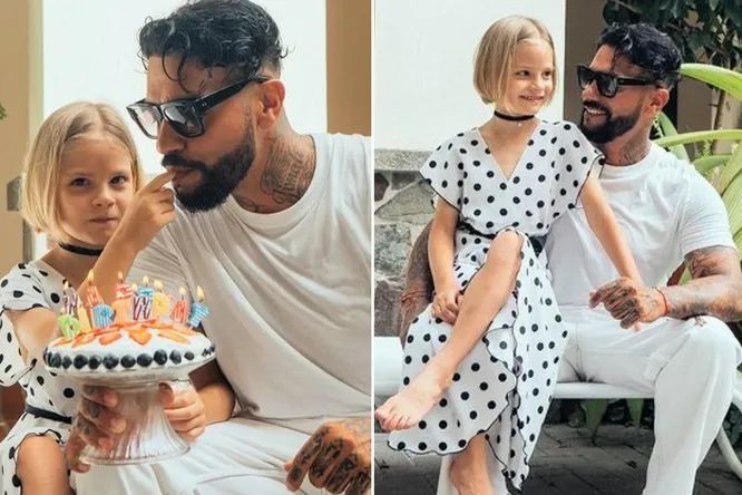 „Printesa tatalui.” Fiica lui Timati, intr-o tinuta feminina, i-a facut o surpriza rapperului - FOTO
