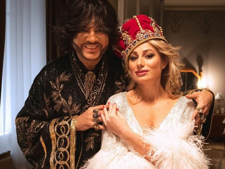 Natalia Gordienko si Filip Kirkorov - la un eveniment monden din Rusia: „Acum un an, totul a inceput. Sunt ingerul tau pazitor” - VIDEO