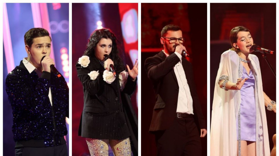 Alessandro Mucea, Alexandru Precup, Maria Juganaru si Romina Apostol lupta in marea finala SuperStar Romania, la PRO TV!