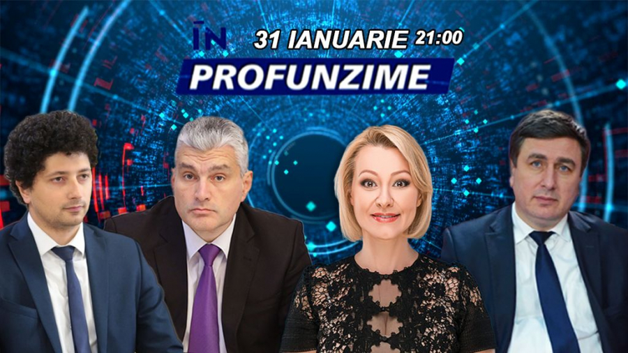 Radu Marian, Alexandru Slusari si Veaceslav Ionita - luni la emisiunea In PROfunzime cu Lorena Bogza