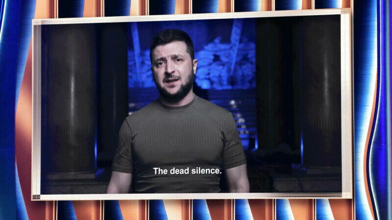 Zelenski, la Premiile Grammy: ″Nu exista ceva care sa se opuna mai mult razboiului decat muzica″