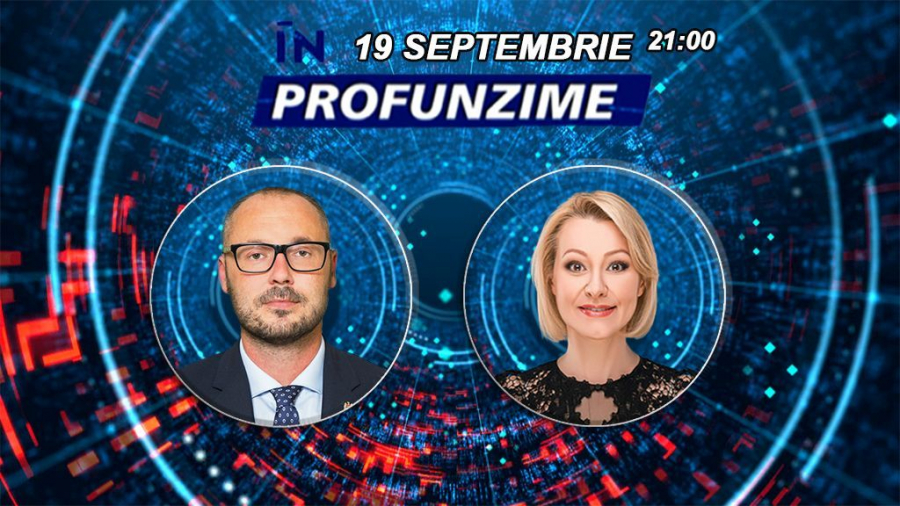 Ministrul justitiei, Sergiu Litvinenco - luni la emisiunea In PROfunzime cu Lorena Bogza
