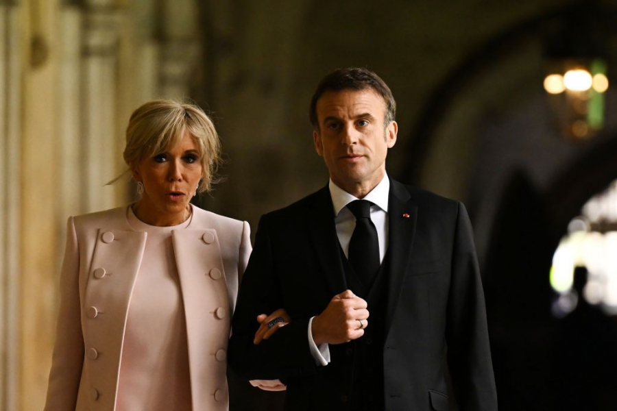 Brigitte Macron, superba la incoronarea regelui Charles. Ce tinuta stilata a ales ”Tipic pentru o frantuzoaica”