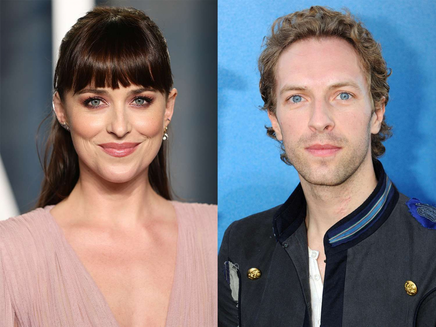 Dakota Johnson, aparitie rara alaturi de iubitul ei, Chris Martin. Actrita si-a sarbatorit ziua de nastere - FOTO/VIDEO