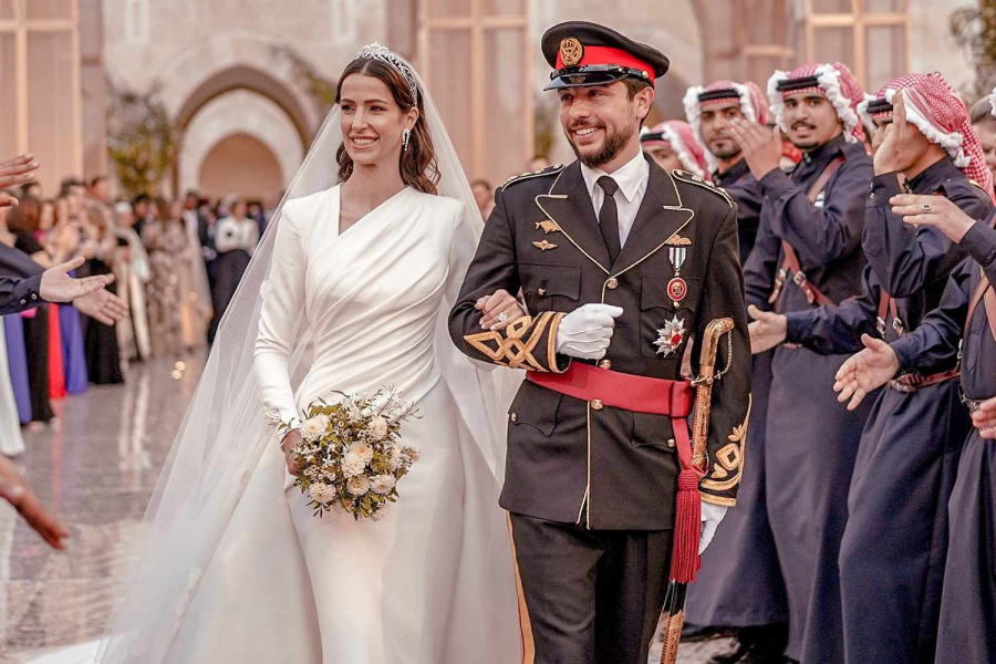 Primele imagini cu prințesa Rajwa a Iordaniei însărcinată. În ce condiții va deveni copilul prințului Hussein moștenitor - FOTO