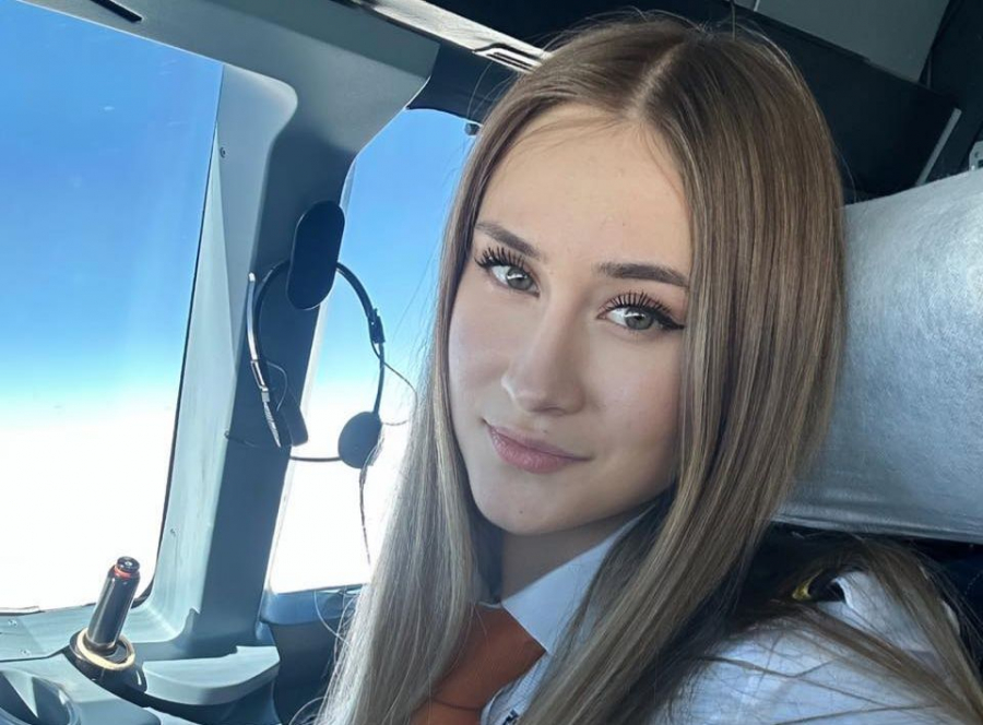 Ea e cea mai tânără femeie pilot din Republica Moldova și România! Află povestea Andreei Scorpan - VIDEO