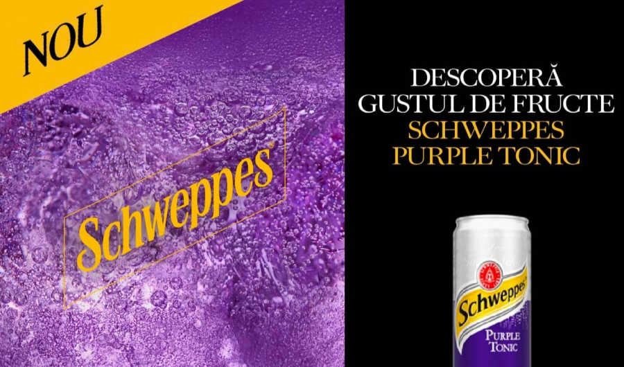 Schweppes Purple – noul gust al sezonului cald