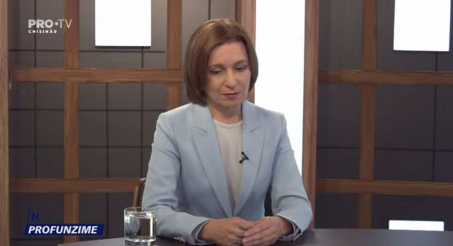 Maia Sandu: Criza din regiunea transnistreană este provocată de Rusia și ar putea fi folosită pentru destabilizare înainte de alegeri