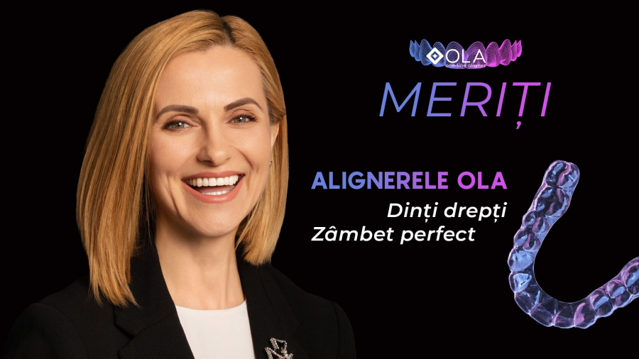 Îndreaptă dinții de 2 ori mai repede cu alignerele OLA ADVANCED – soluție modernă, aproape invizibilă și confortabilă - FOTO