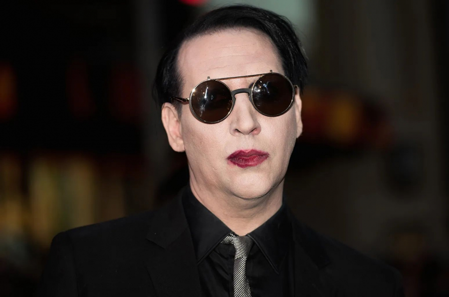 Marilyn Manson, apariție rară la funeraliile lui Ozzy Osbourne! Puțini știu cum arată rockerul în viața reală fără machiajul grotesc - FOTO