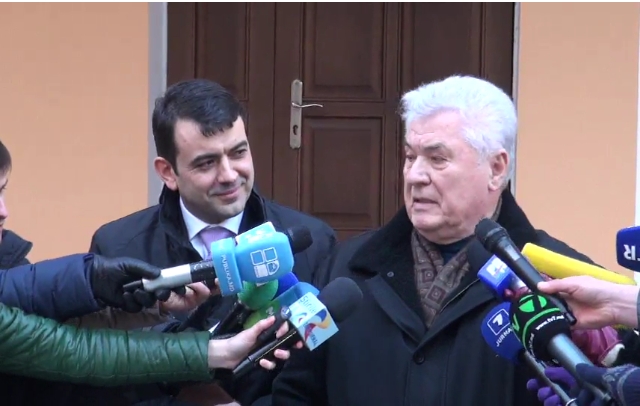 Vladimir Voronin, despre studiile lui Chiril Gaburici: "El trebuie sa lucreze 23 de ore si 30 de minute, dar il distrag diferite prostii"