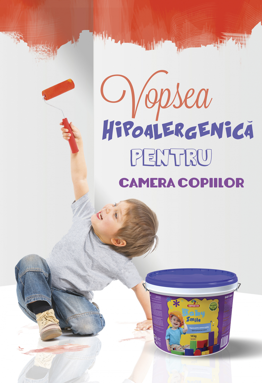 (P) Baby Smile - vopsea pentru camera copiilor