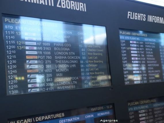 Henri Coanda, locul 4 in topul european al aeroporturilor cu cea mai mare crestere a traficului aerian