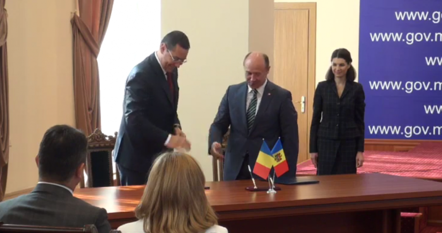 Prim-ministrul R. Moldova si cel al Romaniei au semnat prelungirea acordului unui ajutor financiar de 100 de milioane de euro. Conferinta de presa sustinuta de cei doi - VIDEO