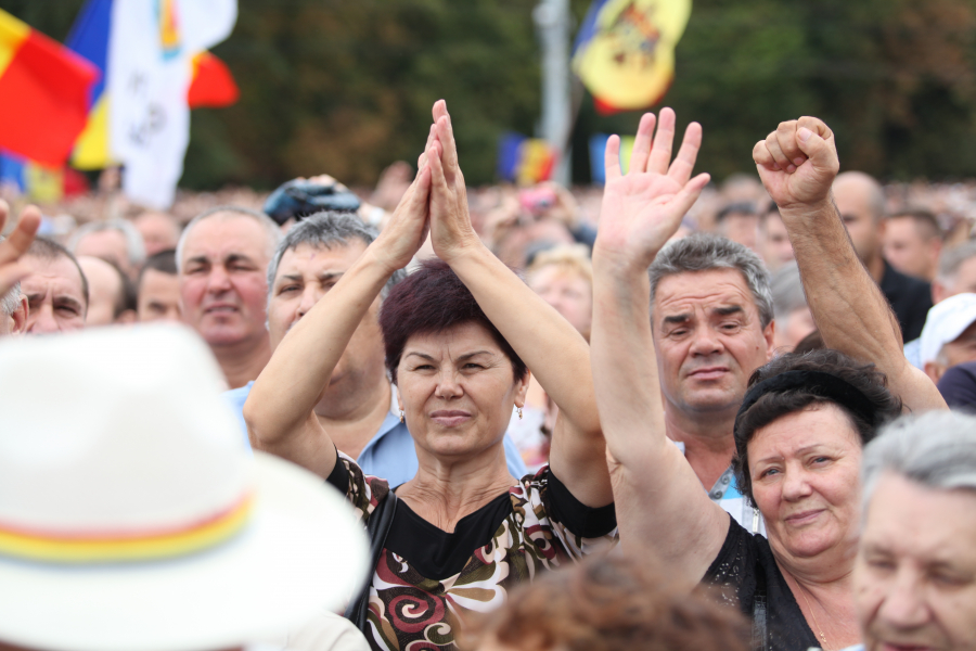 Protestul din PMAN in IMAGINI - GALERIE FOTO