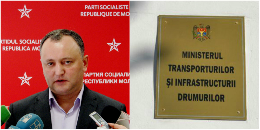 Dodon AMENINTA: "Toate companiile de transport au fost anuntate sa nu transporte oameni la protest. Chirinciuc, vrei sa te luam pe sus?" Reactia ministrului Transportului
