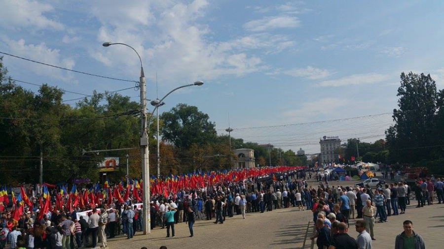 Cele trei coloane s-au intalnit in PMAN. GALERIE FOTO
