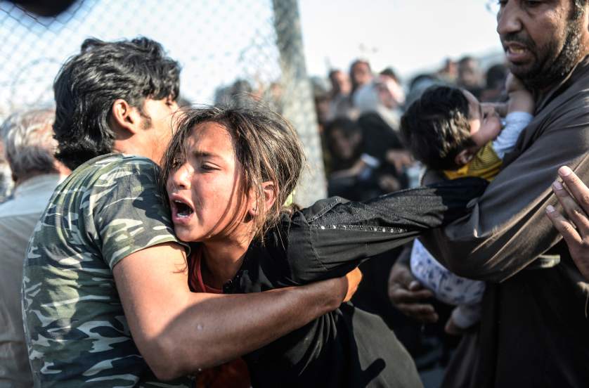 GALERIE FOTO - Momentul care a declansat MARELE exod din Orientul Mijlociu [Atentie imagini tulburatoare]