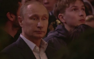VIDEO. Vladimir Putin a sarbatorit Craciunul la Soci, in catedrala nou construita