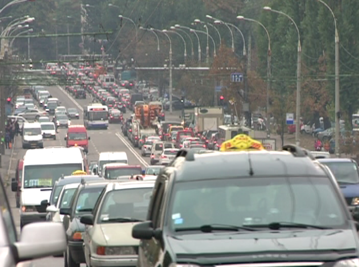GALERIE FOTO Ambuteiaje ENORME pe strazile capitalei. Actiunea lui Usatii ILEGALA. Casu: "Astfel de proteste vor mai fi"