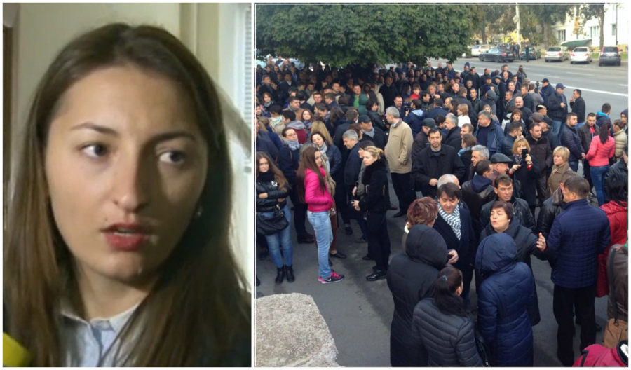 Procurorul Adriana Betisor a sosit la judecatoria Buiucani, unde SUTE de oameni asteapta sosirea lui Vlad Filat