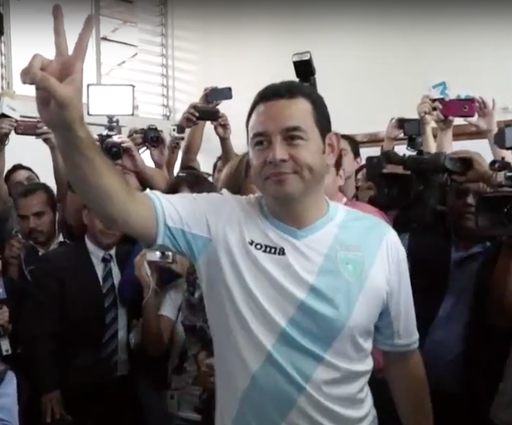 Nu este gluma: Alegerile prezidentiale din Guatemala, castigate de un fost comic de televiziune fara nicio experienta politica - VIDEO