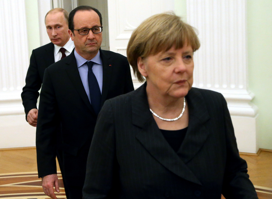 "Planul mesei lui Hollande". Obama si Merkel - alaturi, Putin - ceva mai departe. Unde vor sta liderii mondiali la pranzul organizat de presedintele francez - FOTO