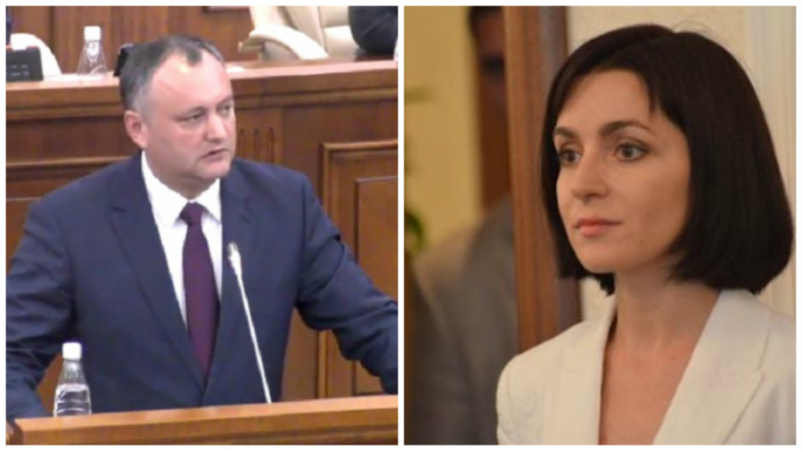 Dodon: "Maia Sandu s-a declarat public unionista. Noi socialistii vom vota pentru pastrarea tarii noastre" - FOTO