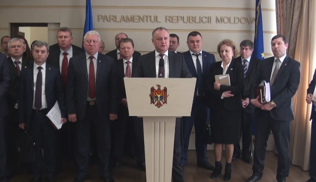 De ce Dodon nu a organizat astazi proteste: "Partenerii, unul e la Moscova, altul e plecat nu stiu unde. Saptamana viitoare toti la proteste in fata Parlamentului"