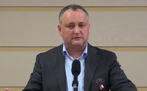 Dodon, despre decizia CC: "Este un SOC. Sunt sigur ca va fi ales un presedinte puternic"