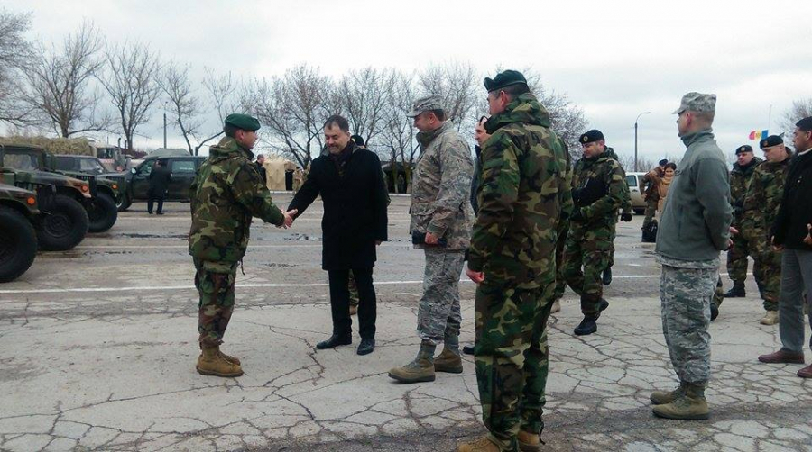 Ministrul Apararii s-a intalnit cu Philip Breedlove, comandantul european al Fortelor Armate americane - GALERIE FOTO