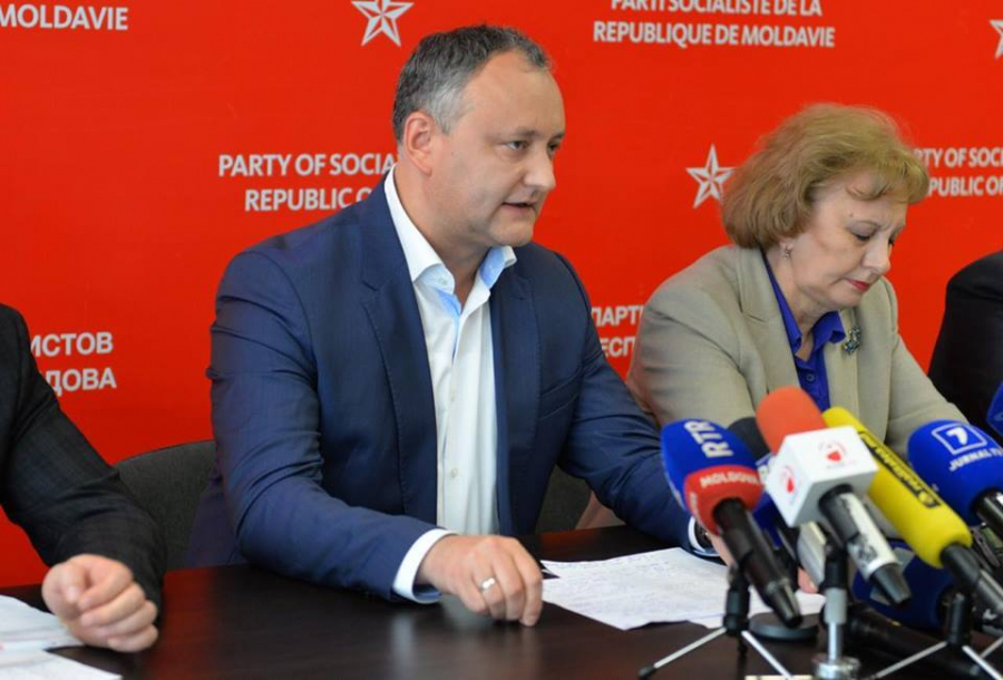 Igor Dodon: "Noi nu vom vota politica fiscala si venim cu propuneri"