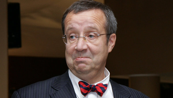 Presedintele Estoniei a verificat cum este pazita frontiera cu Rusia