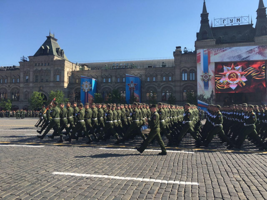 Parada Victoriei in Piata Rosie din Moscova. GALERIE FOTO/ VIDEO