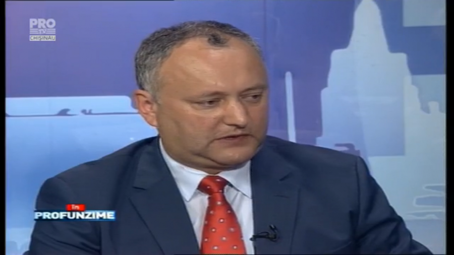 Igor Dodon despre prezenta militarilor americani in Moldova: "Prezenta militarilor NATO, americani la Chisianu am calificat-o ca o palma pentru Moldova"
