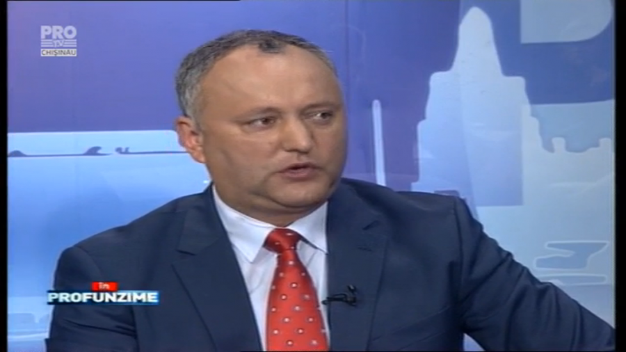 Dodon despre invinuirile aduse de Renato Usatii: "Au inceput luptele preelectorale pentru prezidentiale, si anume aceasta a vrut Plahotniuc"