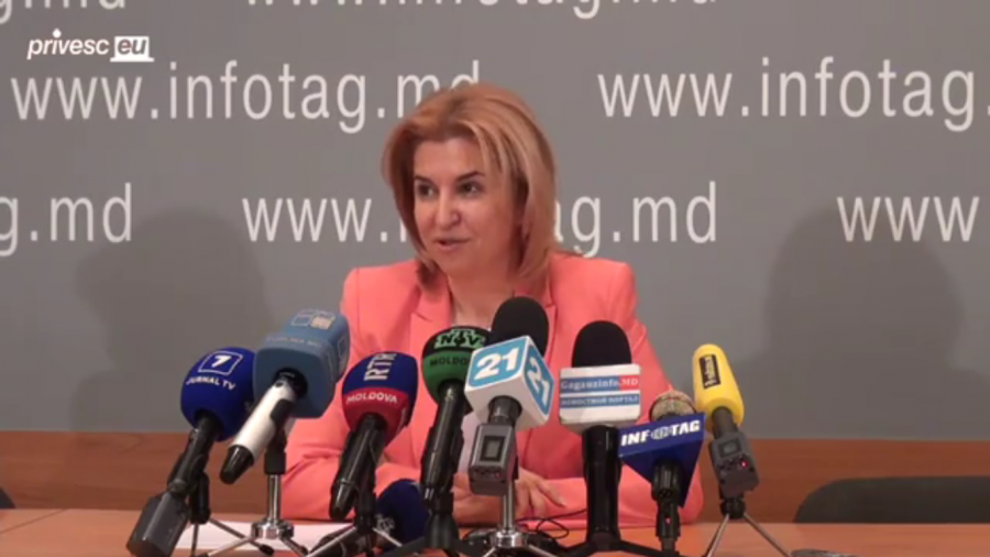 Irina Vlah nu va candida la functia de presedinte: " Eu nici nu m-am gandit pe aceasta tema"