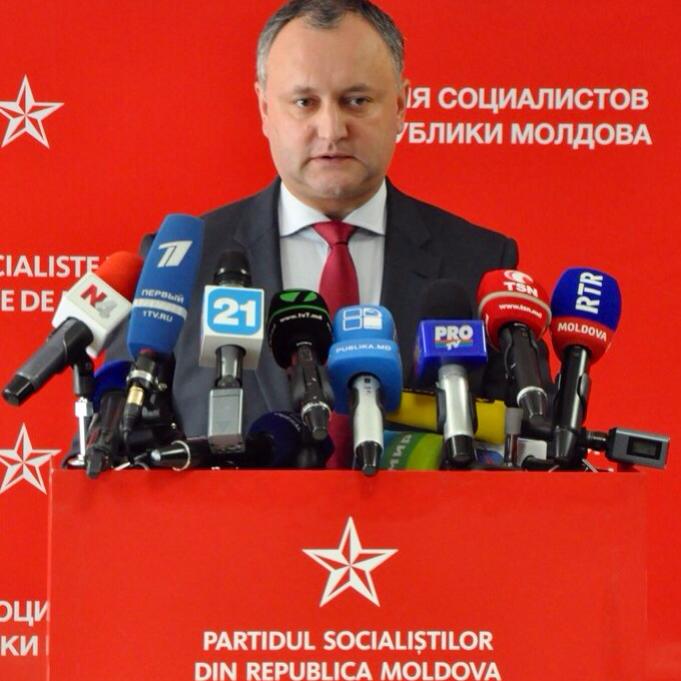 Urarea lui Igor Dodon pentru Dorin Chirtoaca si Anisoara Loghin