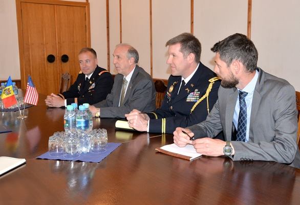 Ministrul Apararii Anatol Salaru a avut o intrevedere cu noul atasat militar al Statelor Unite ale Americii