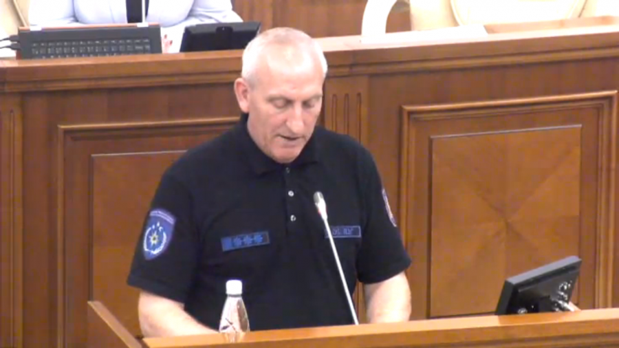 Seful Serviciului Situatiilor Exceptionale prezinta raportul despre consecintele ploii: "In seara zilei de 31 mai cea mai dificila situalie a fost in Chisinau"