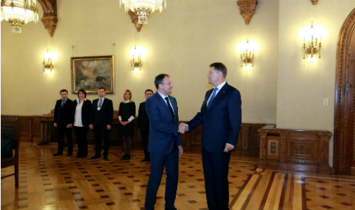 Andrian Candu s-a intalnit cu Presedintele Romaniei Klaus Iohannis. "Romania este alaturi de Republica Moldova, alaturi de drumul european"