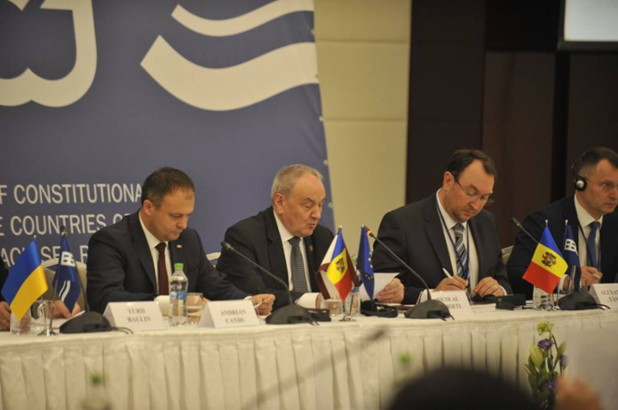 Primul Congres al Asociatiei de Justitie Constitutionala din Regiunea Marilor Baltice si Neagra. Nicolae Timofti si Andrian Candu, printre participanti  - GALERIE FOTO