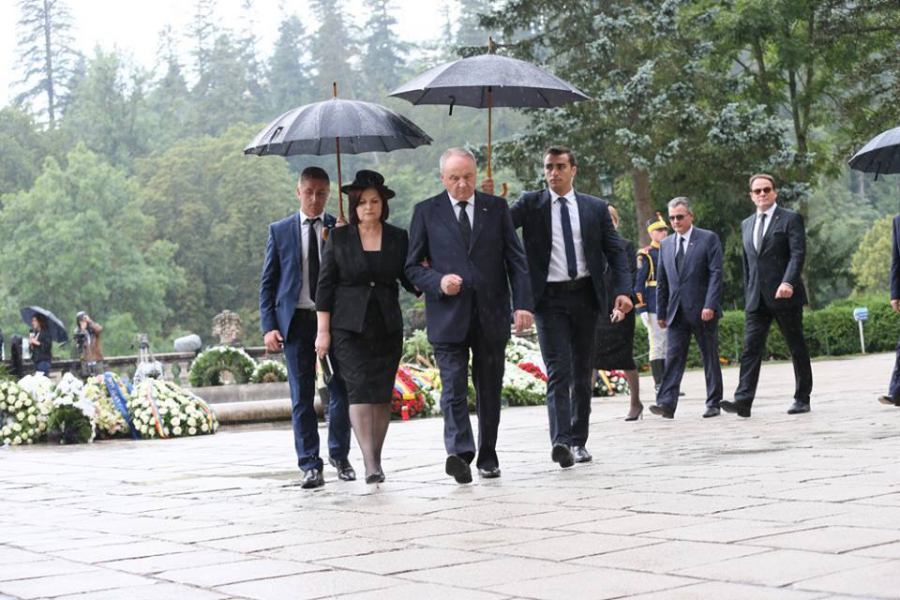 Nicolae si Margareta Timofti au adus omagiu Majestatii Sale Regina Ana - FOTO