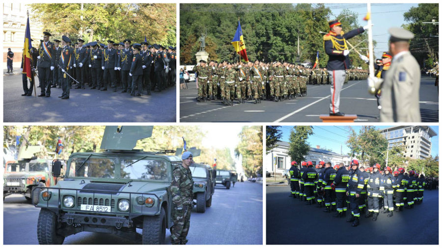 Cum a decurs repetitia generala a paradei de Ziua Independentei - GALERIE FOTO