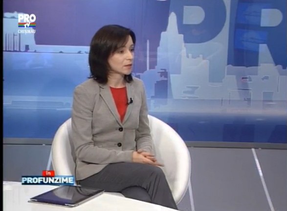 Maia Sandu catre Ion Sturza: " Problema nu consta in faptul ca exista cele doua profesii vesnice: politica si prostitutia, problema e ca voi, clasa politica, le-ati imbinat cu succes"