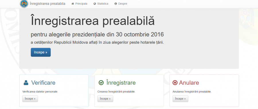 Ultima zi in care moldovenii de peste hotare se pot inregistra pentru participarea la alegerile prezidentiale 