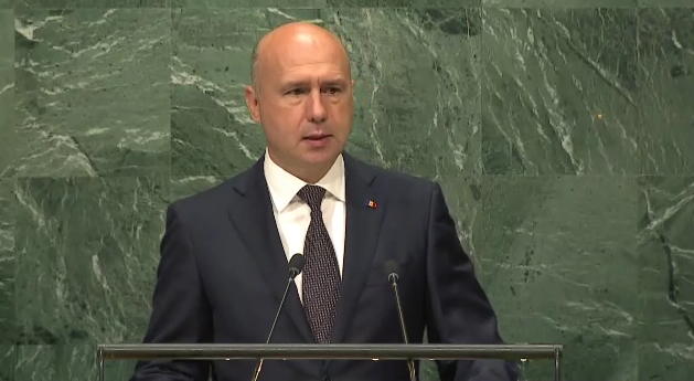 Discursul Premierului Pavel Filip, rostit in cadrul sesiunii a 71-a a Adunarii Generale a ONU de la New York: "Ne ingrijoreaza serios intensificarea in ultimul timp a aplicatiilor militare"