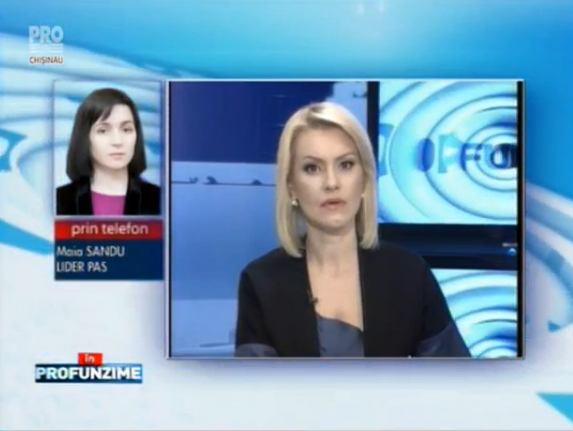 Maia Sandu: "Asumarea raspunderii inseamna ca Guvernul nu vrea sa investigheze furtul bancar"