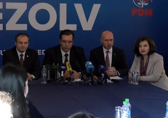 Candidatul PD la prezidentialele din 30 octombrie, Marian Lupu, isi prezinta platforma prezidentiala cu tema " Moldova puternica, Moldova prospera - LIVE VIDEO